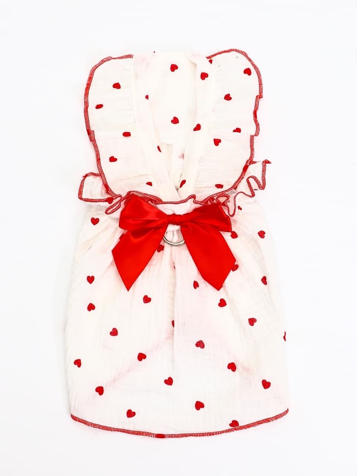 Платье для животных «Зефирка», размер L, ДС 35, ОГ 45 см, полиэстер