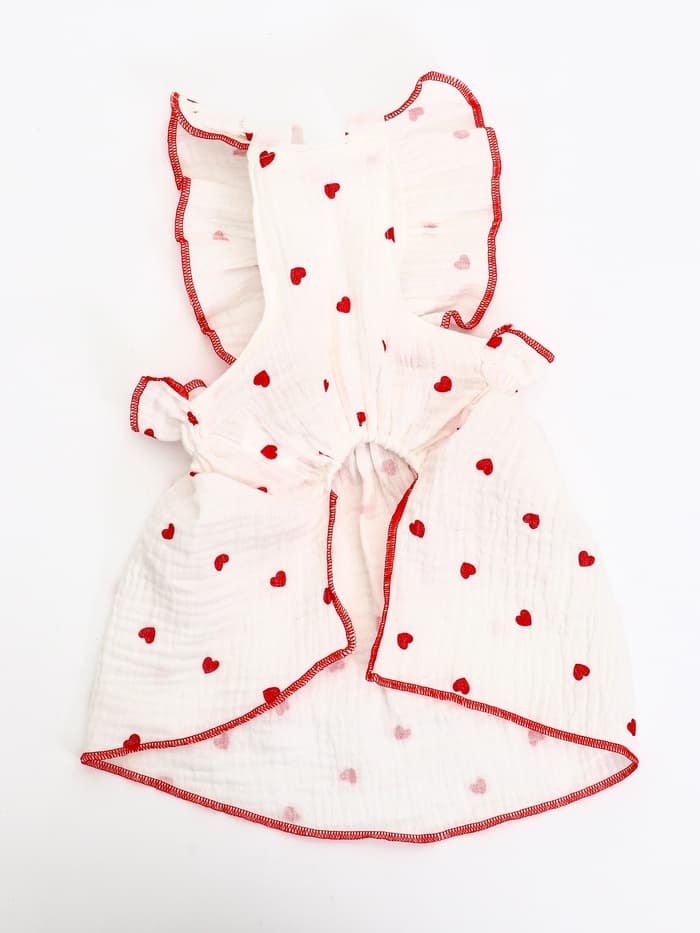 Платье для животных «Зефирка», размер L, ДС 35, ОГ 45 см, полиэстер