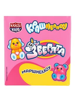 Маршмеллоу «Крашмеллоу Зверята», 10 г