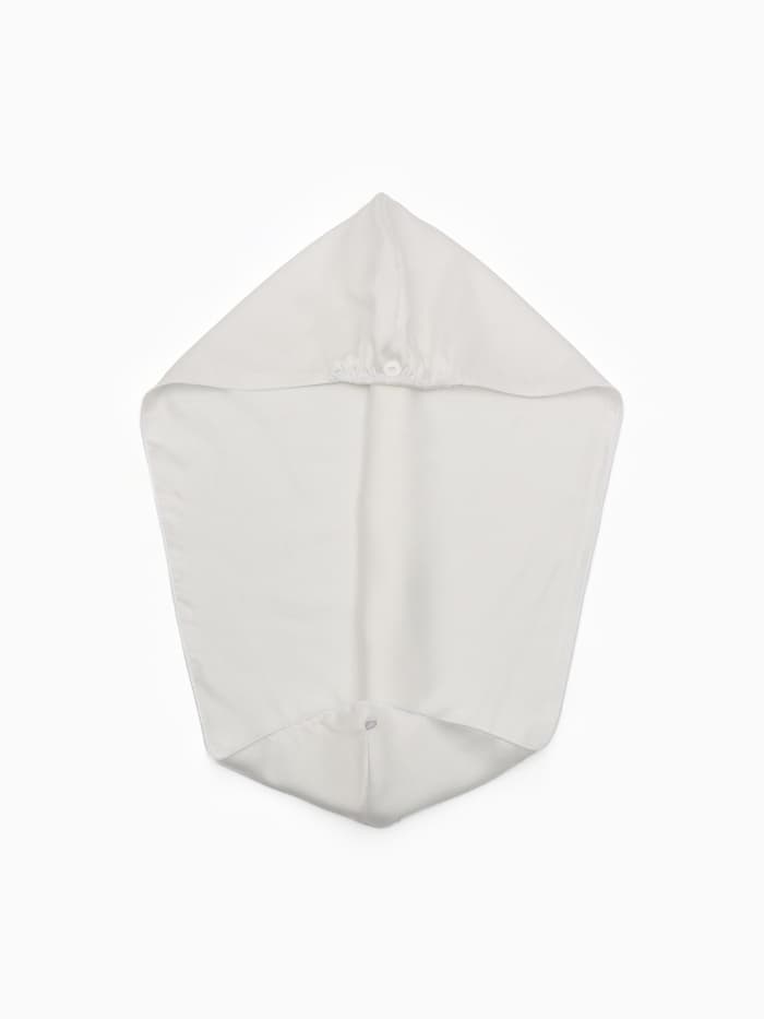 Чалма - тюрбан для волос MINAKU, 25×68 см, тенсель, белая