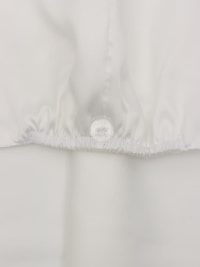 Чалма - тюрбан для волос MINAKU, 25×68 см, тенсель, белая