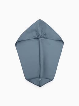 Чалма - тюрбан для волос MINAKU, 25×68 см, тенсель, синяя