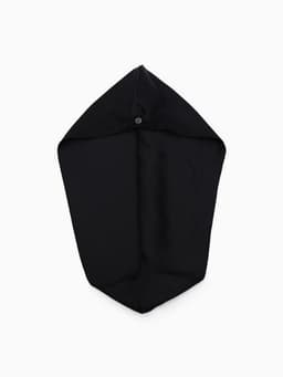 Чалма - тюрбан для волос MINAKU, 25×68 см, тенсель, чёрная