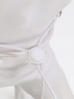 Панама для собак и кошек, размер L, ОГ 44 см, высота 13.5 см, бежевая