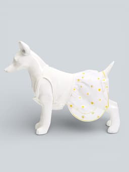 Сарафан для животных «Ромашка», размер S, ДС 20, ОГ 30 см