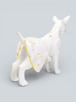 Сарафан для животных «Ромашка», размер M, ДС 30, ОГ 40 см