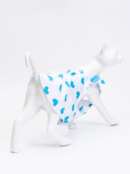 Сарафан для животных «Сердечко», размер S, ДС 20, ОГ 30 см