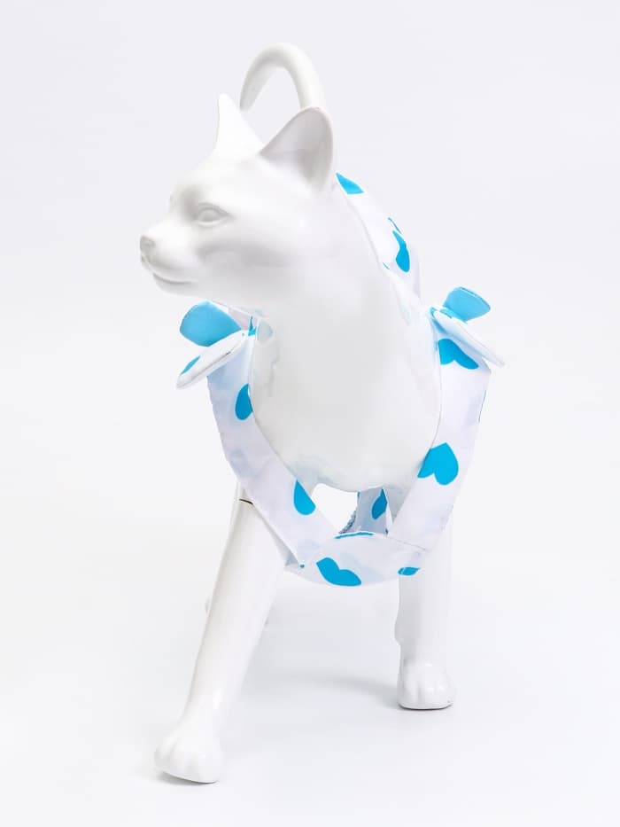 Сарафан для животных «Сердечко», размер S, ДС 20, ОГ 30 см