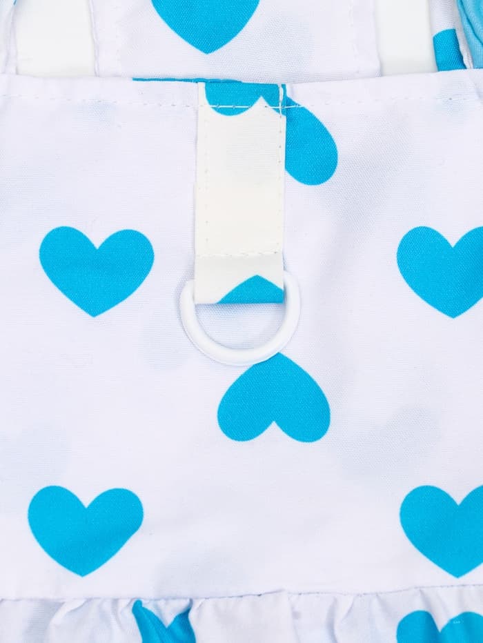 Сарафан для животных «Сердечко», размер L, ДС 35, ОГ 45 см