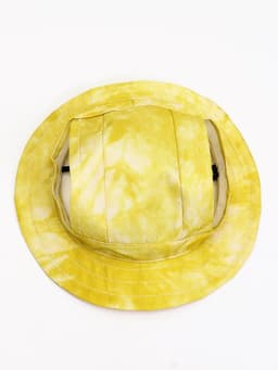 Панама для собак и кошек, размер L, ОГ - 42 см, вес 15-45 кг, жёлтая