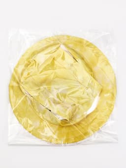 Панама для собак и кошек, размер L, ОГ - 42 см, вес 15-45 кг, жёлтая