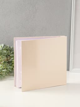 Фотокнига для малыша 36 листов, 72 страницы «Начало моего пути», фотоальбом для фото, с конвертами, 25.5×24 см