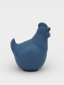 Разделитель белка и желтка «Ряба», 8.5×8×8, силикон, синий