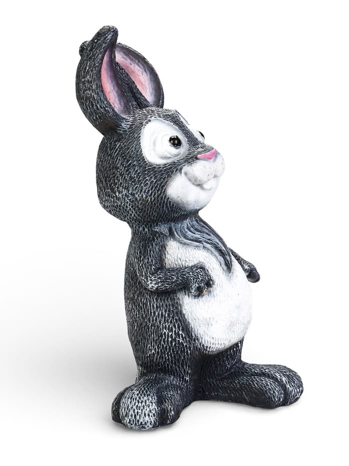 Садовая фигура «Зайчик Федя» из полистоуна, 24×17×42 см