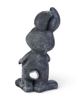 Садовая фигура «Зайчик Федя» из полистоуна, 24×17×42 см