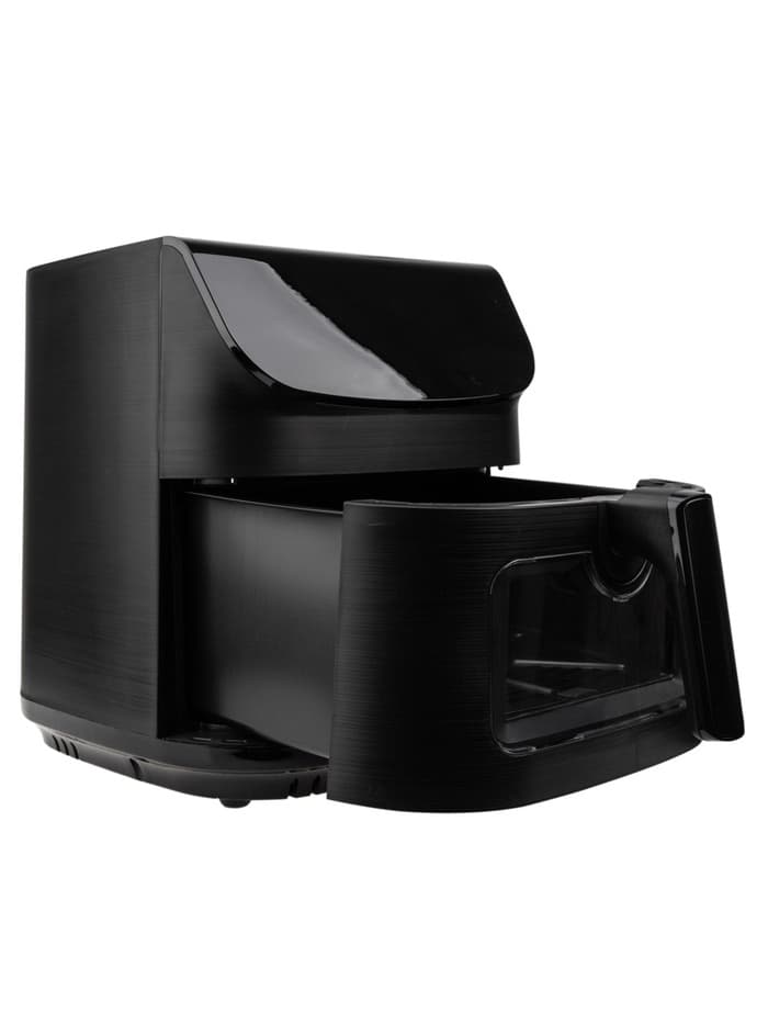 Аэрогриль ELTRONIC 777-01, 9 л, 2200 Вт, 10 программ, 80-200°C, таймер до 60 мин, чёрный