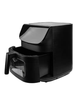 Аэрогриль ELTRONIC 777-01, 9 л, 2200 Вт, 10 программ, 80-200°C, таймер до 60 мин, чёрный