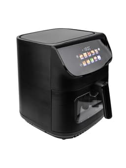 Аэрогриль ELTRONIC 777-01, 9 л, 2200 Вт, 10 программ, 80-200°C, таймер до 60 мин, чёрный