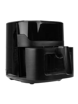 Аэрогриль ELTRONIC 777-02, 6.3 л, 1600 Вт, 10 программ, 80-200°C, таймер до 60 мин, чёрный