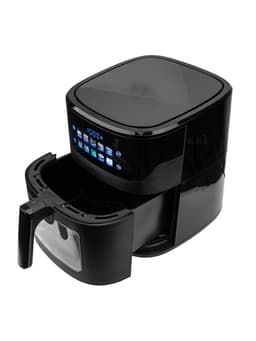 Аэрогриль ELTRONIC 777-02, 6.3 л, 1600 Вт, 10 программ, 80-200°C, таймер до 60 мин, чёрный