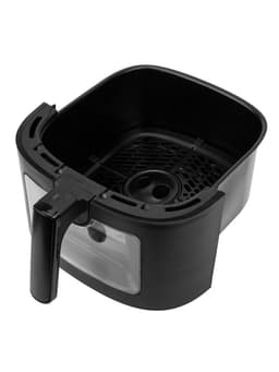 Аэрогриль ELTRONIC 777-02, 6.3 л, 1600 Вт, 10 программ, 80-200°C, таймер до 60 мин, чёрный