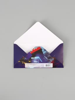 Конверт для денег «С днём рождения», тиснение 16.5 × 8 см