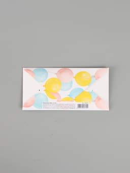 Конверт для денег «С днём рождения», слоник, глиттер 16.5 × 8 см