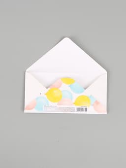 Конверт для денег «С днём рождения», слоник, глиттер 16.5 × 8 см