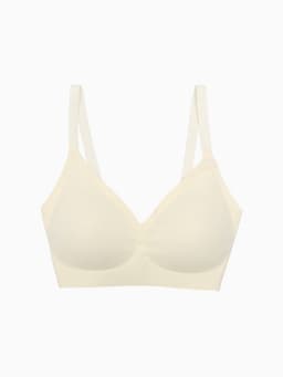 Бюстгальтер женский бесшовный MINAKU, размер 40-42 (S), цвет молочный