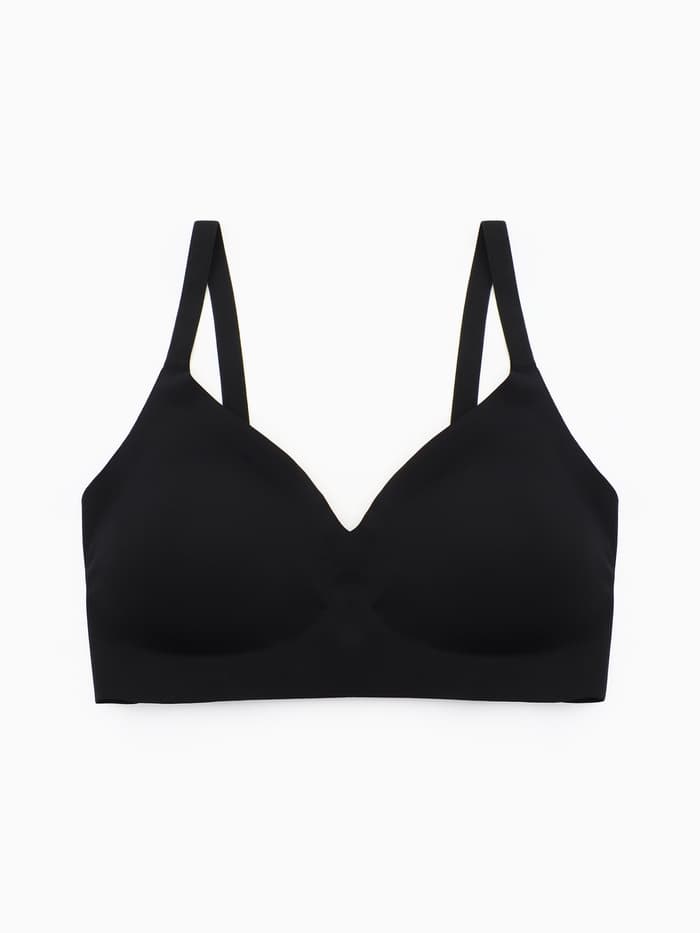 Бюстгальтер женский бесшовный MINAKU, размер 40-42 (S), чёрный