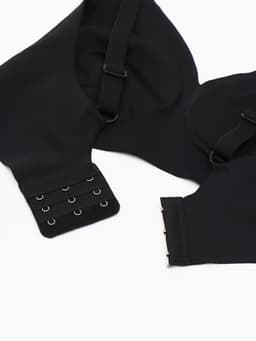 Бюстгальтер женский бесшовный MINAKU, размер 40-42 (S), чёрный