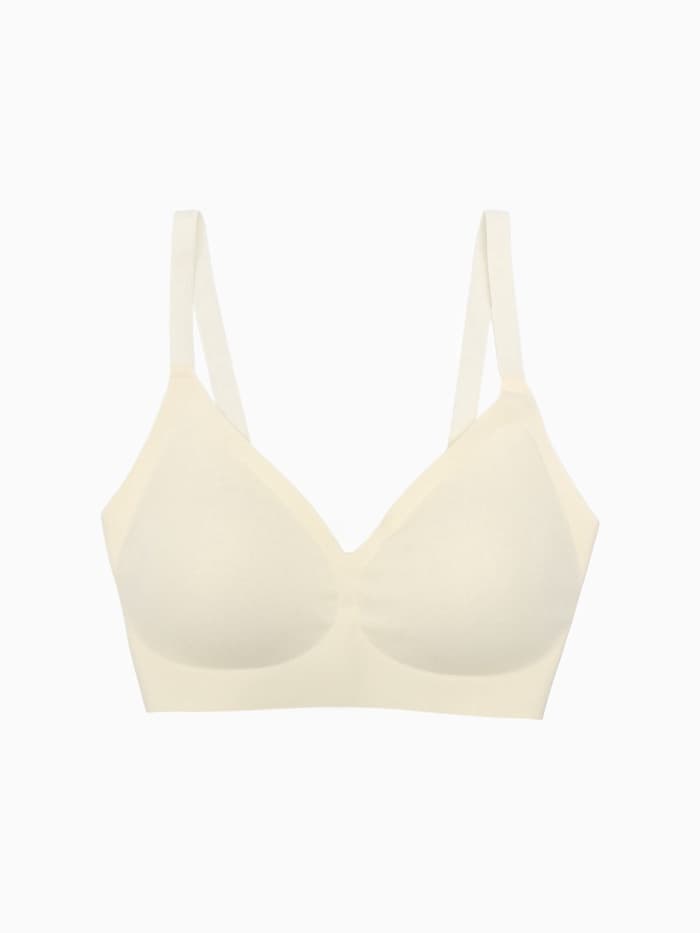 Бюстгальтер женский бесшовный MINAKU, размер 48 (XL), цвет молочный