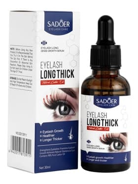 Сыворотка для ресниц Sadoer, 30 мл