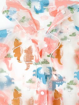 Дождевик детский «Дино», рост 125-155 см