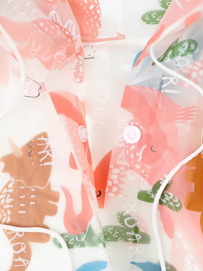 Дождевик детский «Дино», рост 125-155 см