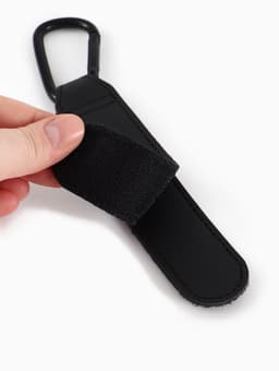 Крючок карабин для сумок на коляску, экокожа, 2 шт., Mum&Baby