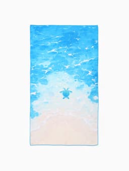 Полотенце пляжное «Этель» Sea, 70×140 см, микрофибра 200 г/м²