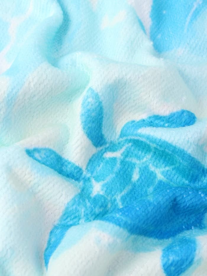 Полотенце пляжное «Этель» Sea, 70×140 см, микрофибра 200 г/м²