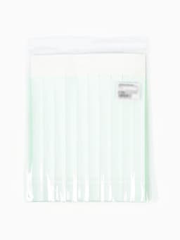 Браслеты бумажные зелёные, 24.5 см × 2 см, 100 шт.