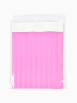 Браслеты бумажные розовые, 24.5 см × 2 см, 100 шт.