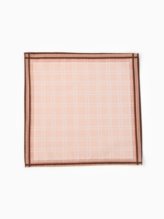 Платки носовые мужские «Этель», 30×30 см, набор 12 шт., 100% хлопок, коричневые, рисунок МИКС