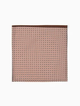 Платки носовые мужские «Этель», 30×30 см, набор 12 шт., 100% хлопок, коричневые, рисунок МИКС