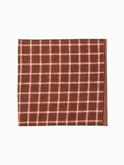 Платки носовые мужские «Этель», 30×30 см, набор 12 шт., 100% хлопок, коричневые, рисунок МИКС