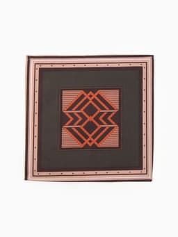 Платки носовые мужские «Этель», 30×30 см, набор 12 шт., 100% хлопок, светло-коричневые, рисунок МИКС