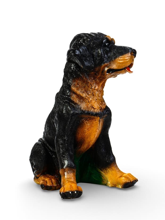 Садовая фигура из гипса «Ротвейлер», 29.5×20.8×36 см