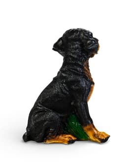 Садовая фигура из гипса «Ротвейлер», 29.5×20.8×36 см