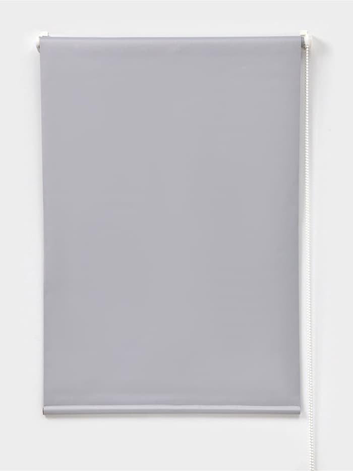 Штора рулонная 60×160 см «Блэкаут», по полотну 57×160 см, серая