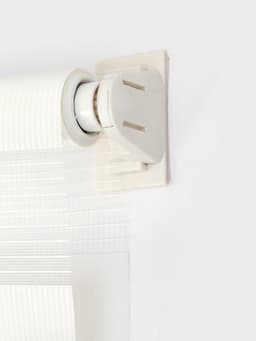 Штора рулонная 50×160 см «День и Ночь», по полотну 46×160 см, белая