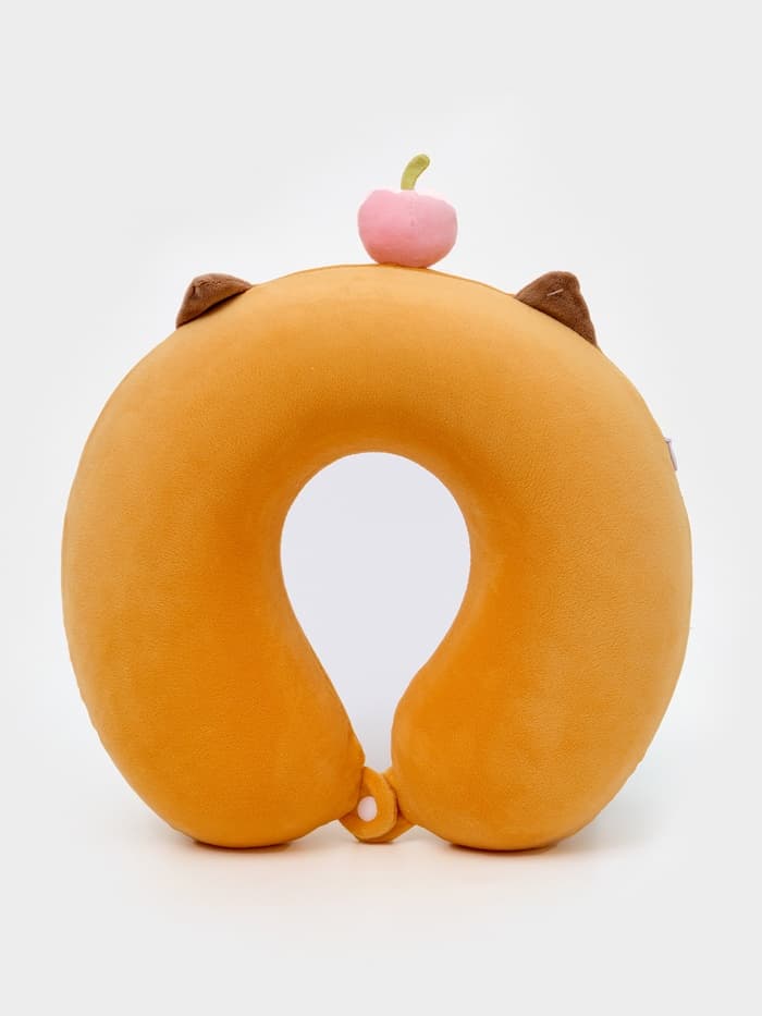 Мягкая игрушка - антистресс подголовник «Капибара»