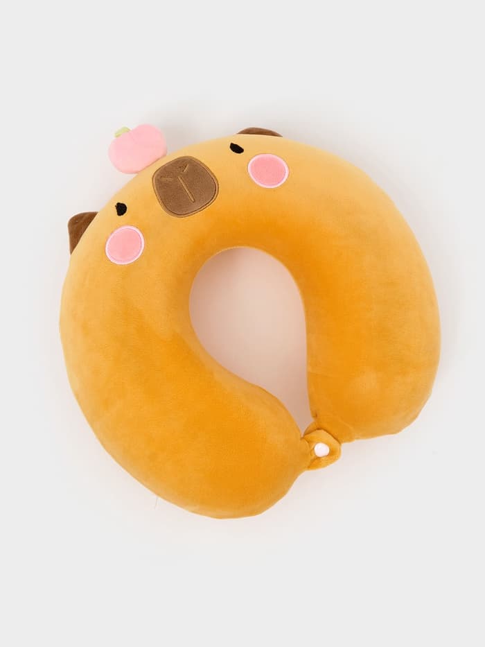 Мягкая игрушка - антистресс подголовник «Капибара»